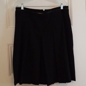 Black pleated skirt never worn